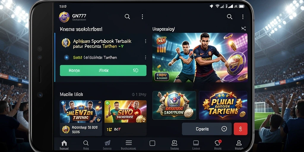 Tampilan menarik dari gameplay Sportsbook di GN777.