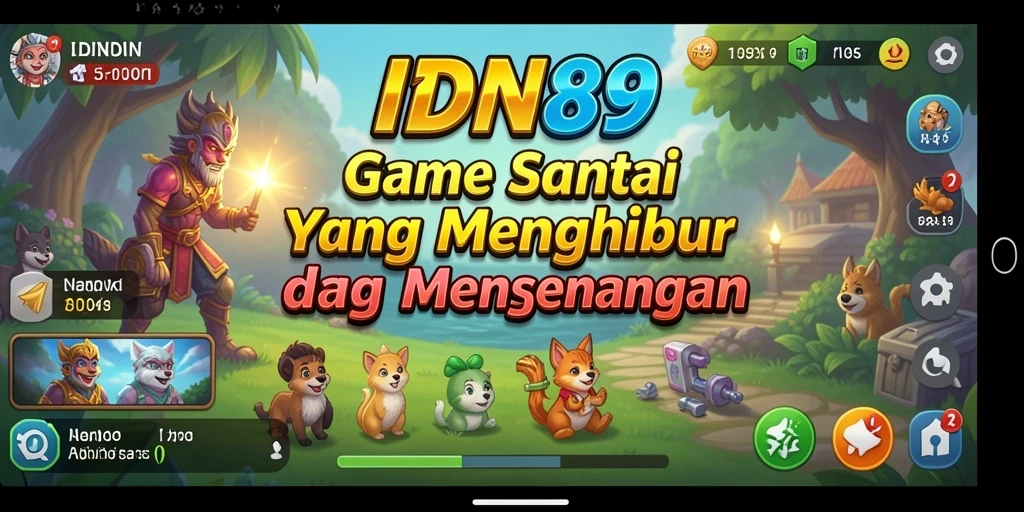 Tampilan menarik dari gameplay IDN89 yang seru dan menghibur.