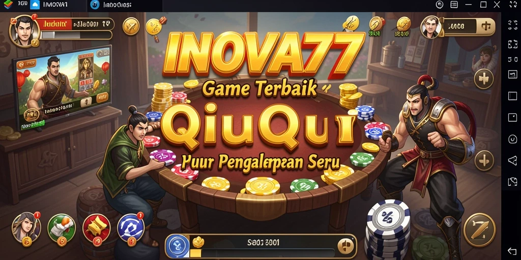 Screenshot gameplay QiuQiu yang seru dan menarik.