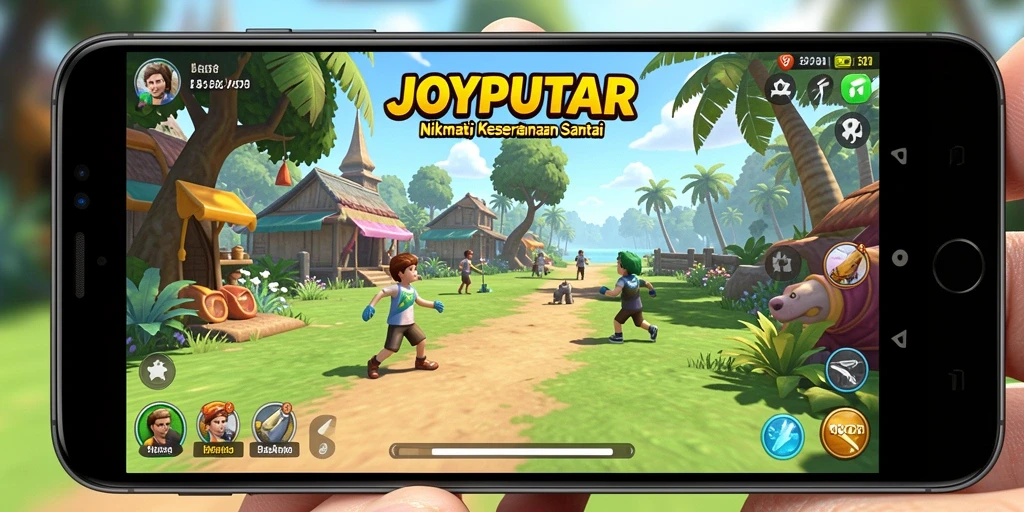 Tangkapan layar dari gameplay JOYPUTAR yang seru dan interaktif.