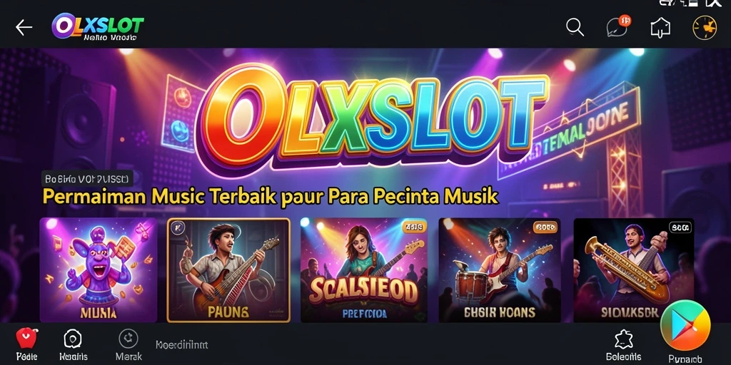 Tampilan gameplay OLXSLOT yang menarik dan penuh warna.