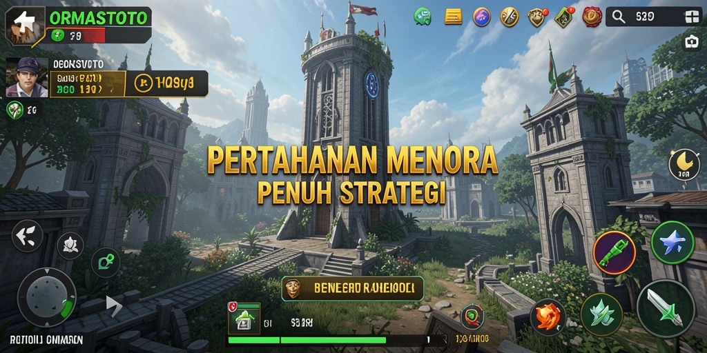 Gameplay menegangkan dalam ORMASTOTO yang penuh strategi.