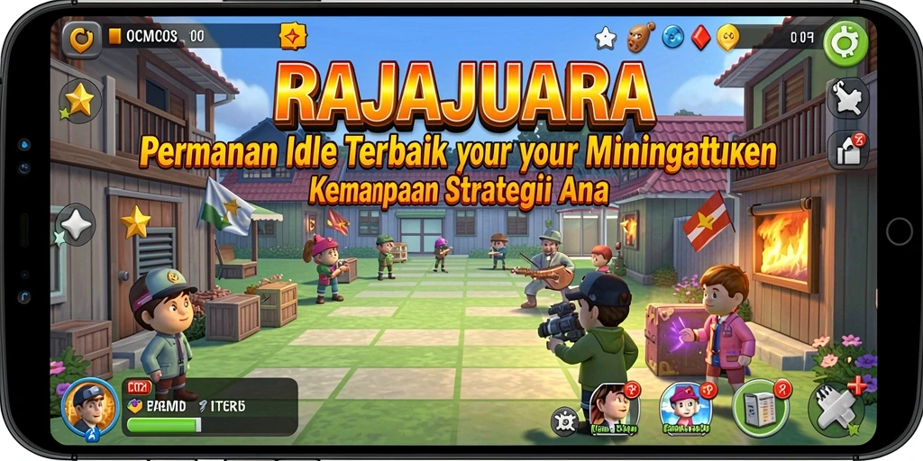 Gameplay menarik dari RAJAJUARA yang menampilkan mekanisme Idle.