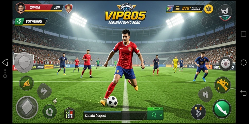 Gameplay seru yang penuh aksi dan kompetisi olahraga.